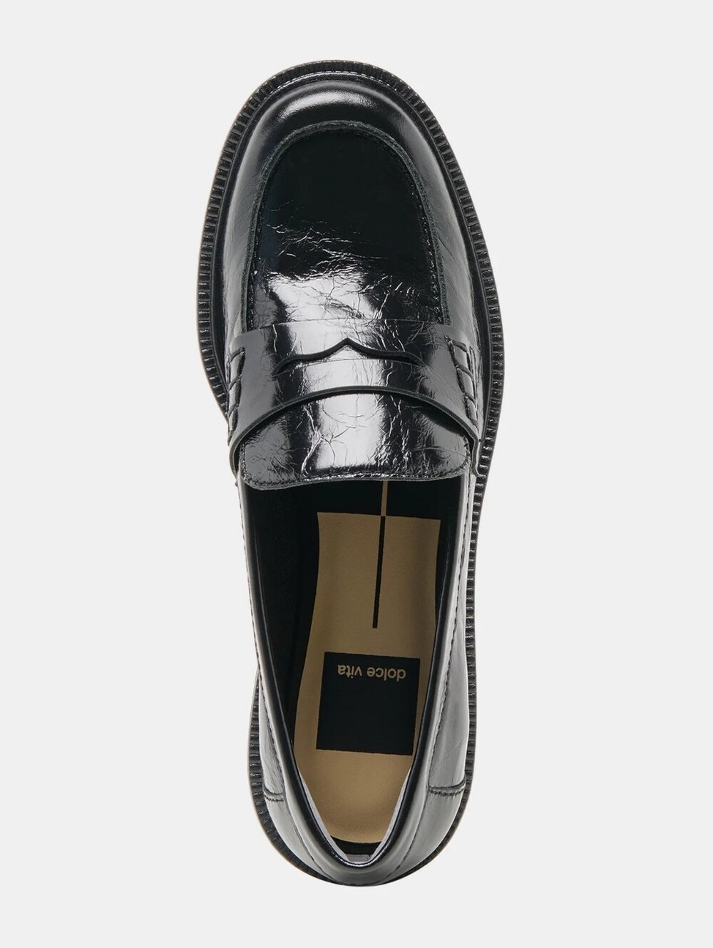 Dolce Vita Women's Tiffy Loafer Midnight Patent